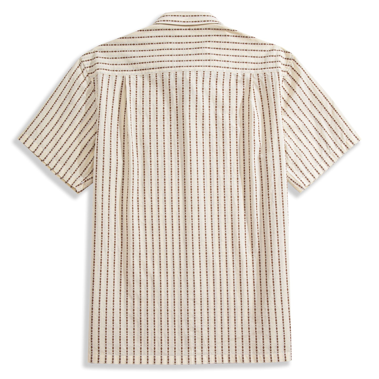 Embroidered Stripe Textured Shirt
