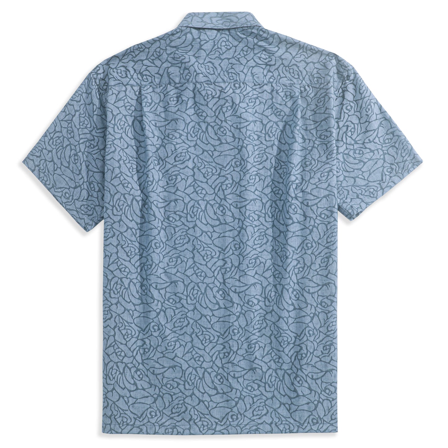 Shadow Floral Textured Shirt