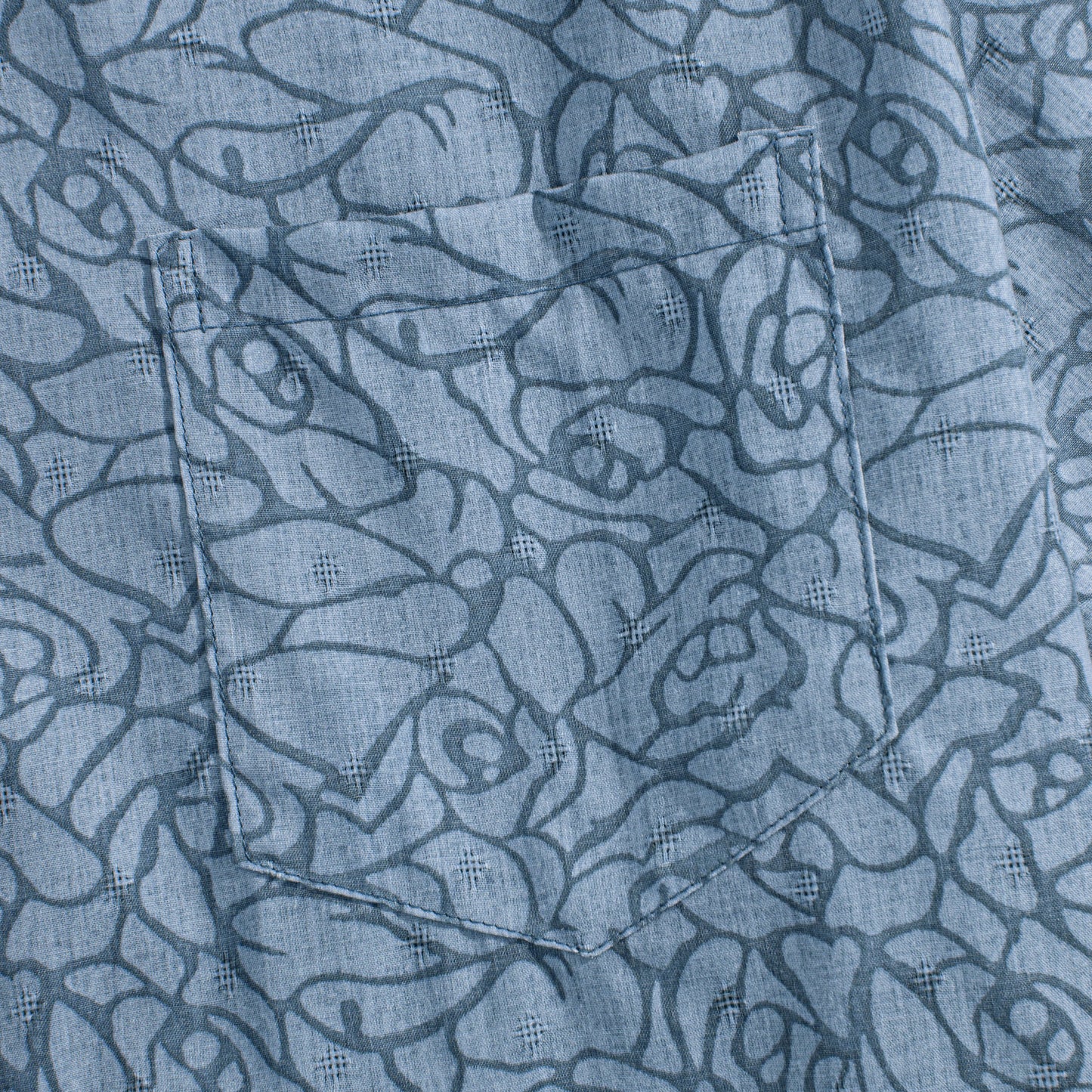 Shadow Floral Textured Shirt