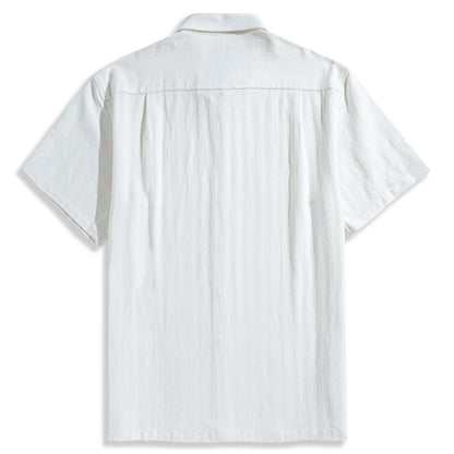 Embossed Striped Shirt