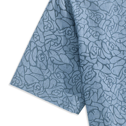 Shadow Floral Textured Shirt