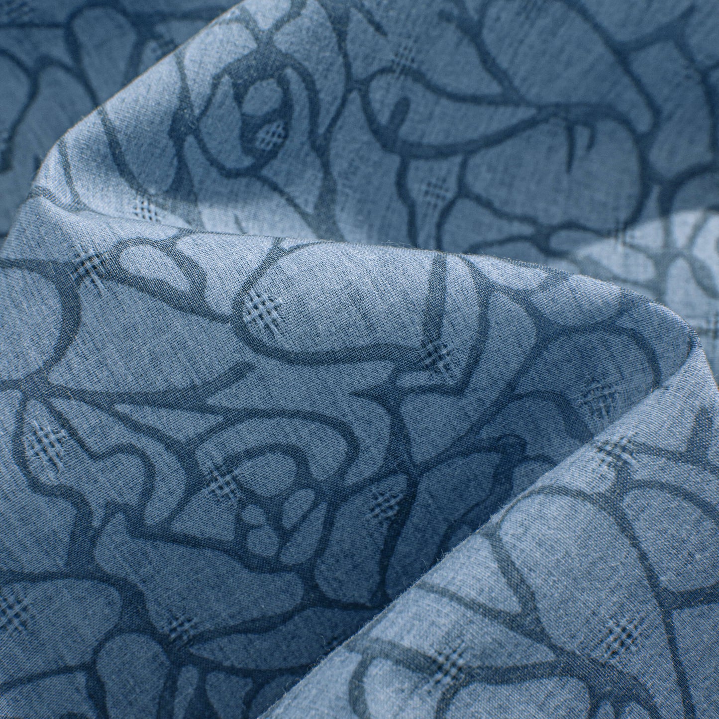 Shadow Floral Textured Shirt