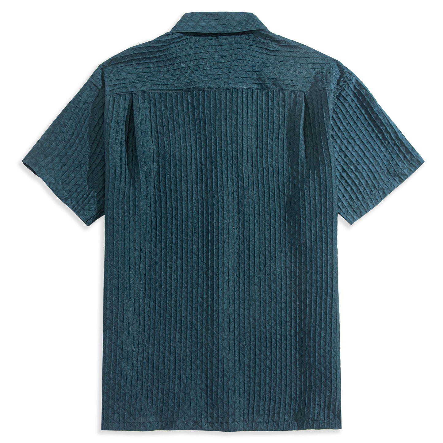 Shadow-Stripe Diamond Textured Shirt