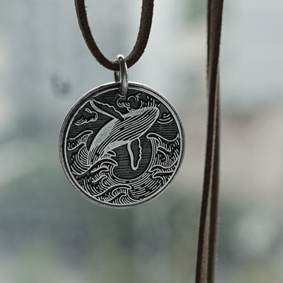 Whale Sterling Silver Necklace