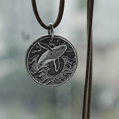 Whale Sterling Silver Necklace