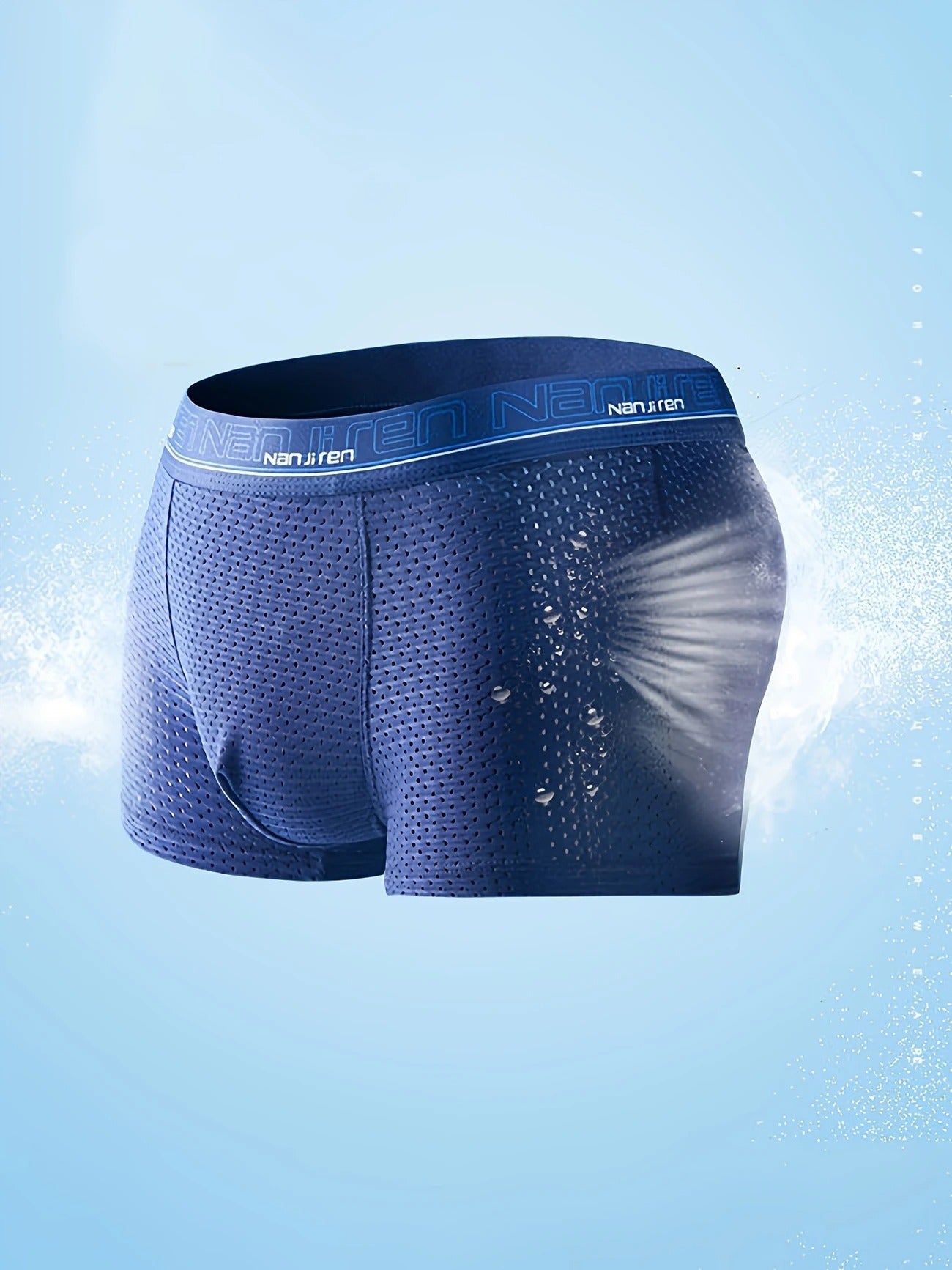 Men's Breathable Boxer  – Ultra-Soft, Moisture-Wicking (Pack of 6)